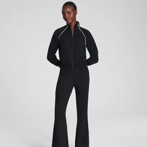 SPANX black/white track suit